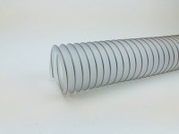 Odsávacie hadice z mäkčeného PVC s hrúbkou steny 0,5 mm