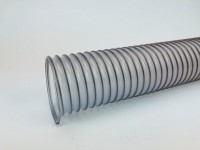 PVC hadica na sanie, odsávanie a transport s hrúbkou steny 1,4 mm. Vyrábané priemery od 20 mm do 500 mm.