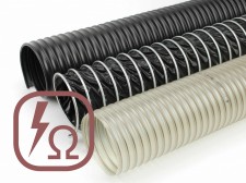 Antistatic and conductive hoses antistatická PUR hadice