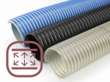 Hose for pneumatic systems rainforced hoses