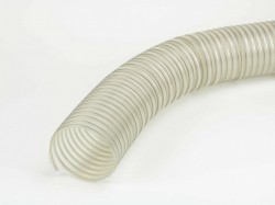 Špirálová flexibilná, transparentná hadica pre potravinársky priemysel
