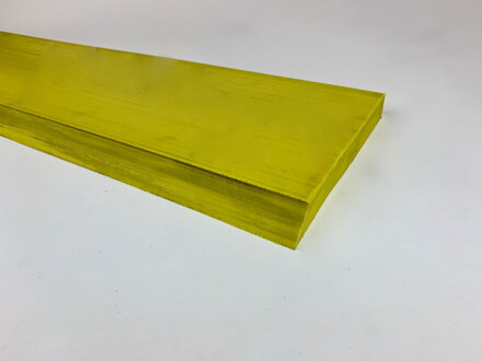 Polyuretánové rezné hrany pre snežné pluhy s úkosom 235 x 32 mm – 500 mm