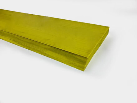 Polyuretánové rezné hrany pre snežné pluhy s úkosom 235 x 32 mm – 5000 mm
